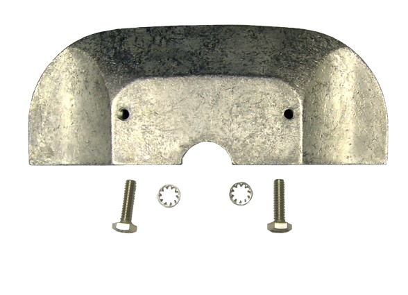 Aluminiumanod för Mercruiser Alpha kavitationplatta