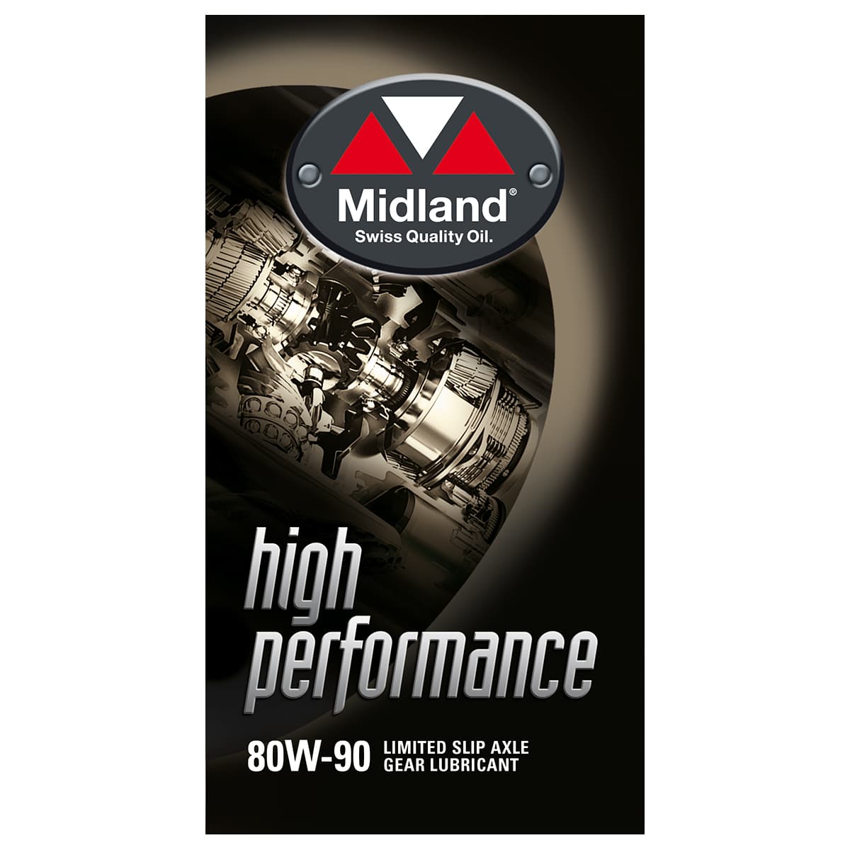 High Performance 80W-90 flaska 1L Midland