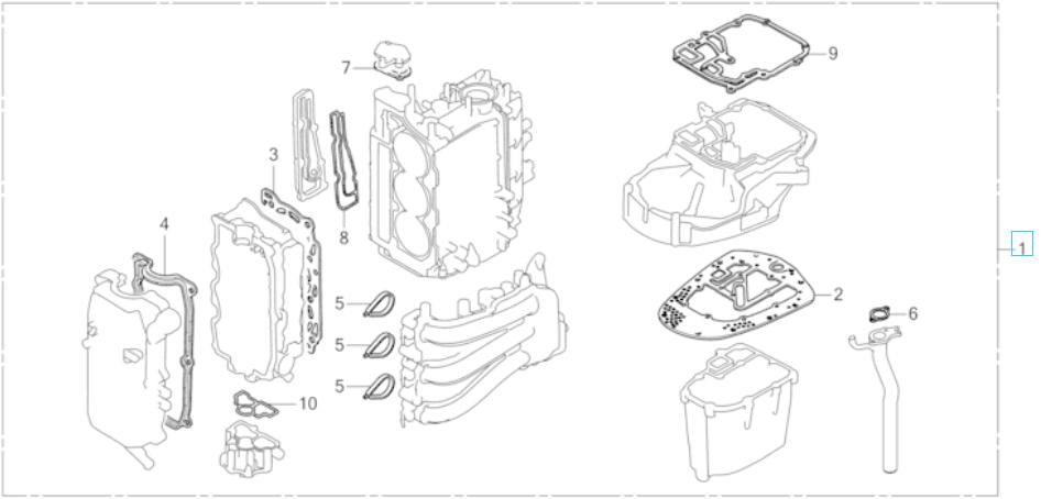 Honda Packningssats (BF40/50)