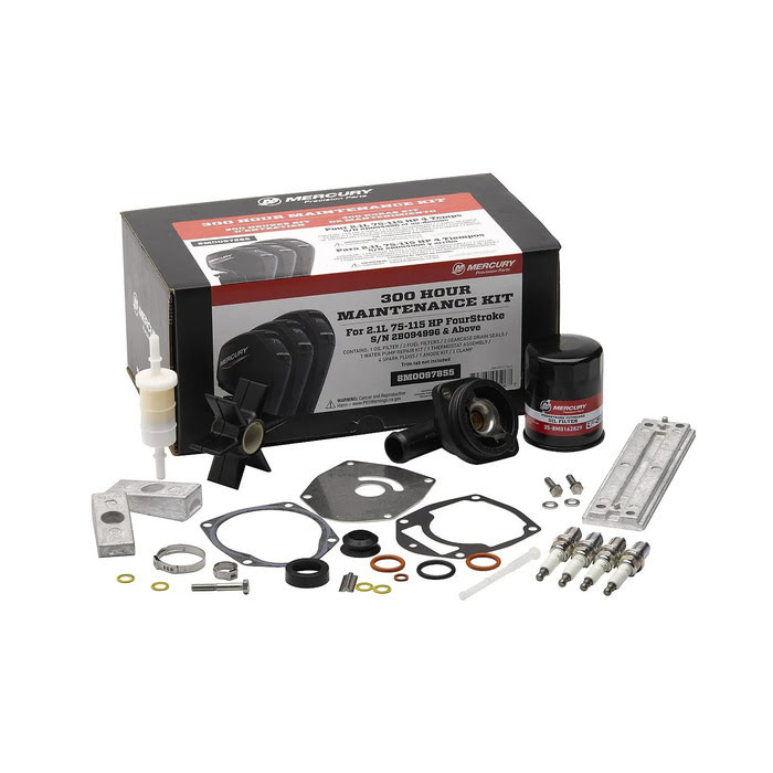 Mercury 8M0097855 � 300-timmars servicekit f�r Mercury 2.1L 75�115 hk