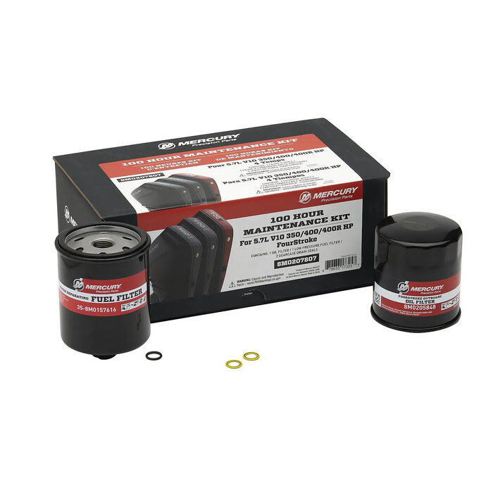 Mercury 8M0207807 � 100-timmars servicekit f�r Mercury V10 350�425 hk Verado 